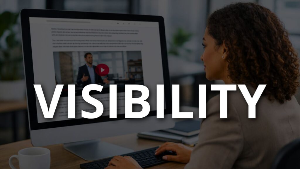 Visibility for your brand